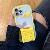 Squishy Cheesy Kawaii Funny Case