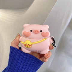 Kawaii Piggy Airpods Case