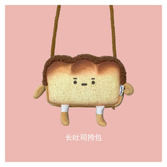 Mini Toasty Bread Crossbody Bag