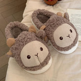Kawaii Sheep Fluffy Slippers