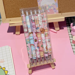 6 pcs Kawaii Gel Pen Set