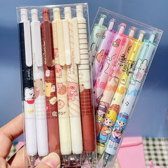6 pcs Kawaii Gel Pen Set