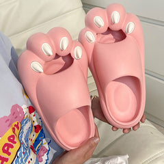 Kawaii Cat Claw Slippers