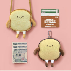 Mini Toasty Bread Crossbody Bag