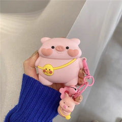 Kawaii Piggy Airpods Case