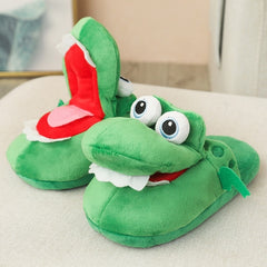 Big Mouth Crocodile Slippers