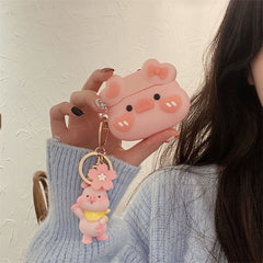 Kawaii Piggy Airpods Case