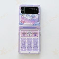 Kawaii Retro Pastel Z Flip Phone Case