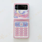 Kawaii Retro Pastel Z Flip Phone Case
