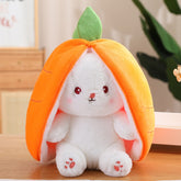 Kawaii Bunny Strawberry Carrot Plush