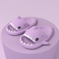 Thick Sole Soft Shark Slippers