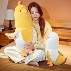Soft Banana Duck Plush