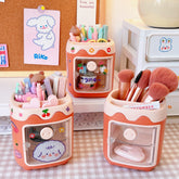 Kawaii Strawberry Cake Piggy Organizer