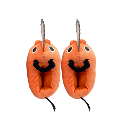 Chainsaw Man Pochita Cute Plush Slipper