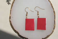Mini Book Earrings