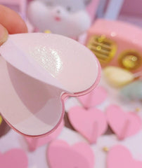 Adhesive Stainless Steel Heart Hooks 5PCS