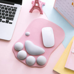 Kawaii Cat Paw Silicone Mouse Pad