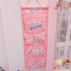 Kawaii Cartoon Wall Hanging Storage Bag