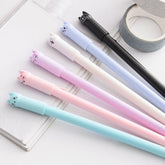 6pcs Kawaii Cat Gel Pen
