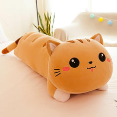 Soft Kawaii Cat Body Pillow