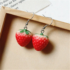 Kawaii Strawberry Earrings