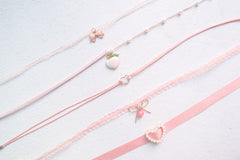 Peachy🍑 Color Pendant Choker