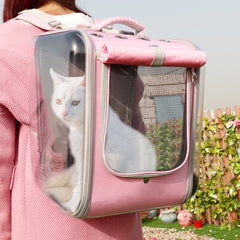 Kawaii Window Pet Carrier Backpack