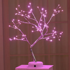 Copper Wire LED Light Mini Bonsai Tree - My Kawaii Space
