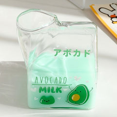 Kawaii Glass Milk Box