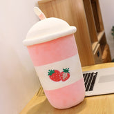 Kawaii Milk Bubble Tea Cup Plushies