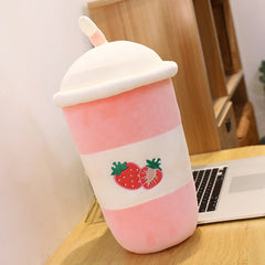 Kawaii Milk Bubble Tea Cup Plushies
