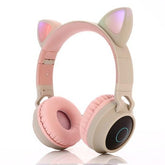 Kawaii Cat🐱 Ear LED✨ Wireless Headphone