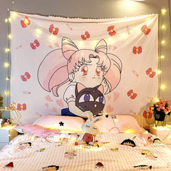 Sailor Moon Inspired Tapestry