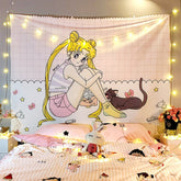 Sailor Moon Inspired Tapestry