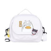 Cute Shiba Inu/ Duck Canvas Printed Crossbody Bag