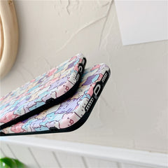 Kitty Cat Pastel Pattern Phone Case