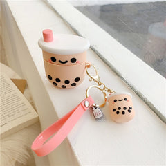 Cute Boba Airpods Case