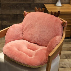 Animal Chair Back Support Cushion - My Kawaii Space