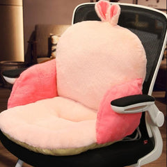 Animal Chair Back Support Cushion - My Kawaii Space