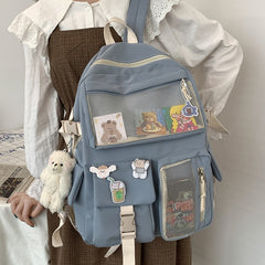 Kawaii Pins Studious Backpack