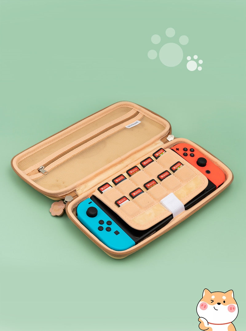 Cute Dog Switch Travel Case