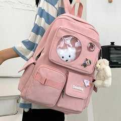Astronaut Bear Kawaii Backpack - My Kawaii Space