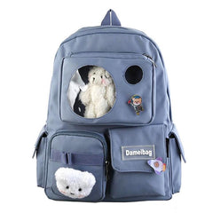 Astronaut Bear Kawaii Backpack - My Kawaii Space