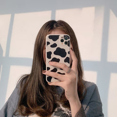 Kawaii Cow Print Phone Case