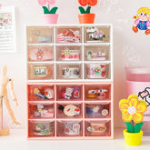 Nine-grid Transparent Storage Drawer
