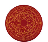 Star Magic Circle Girl Mouse Pad