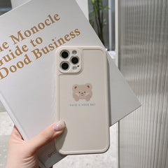 Simple Boba Bear Phone Case