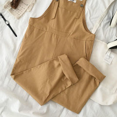 Boyfriend Schoolgirl Overall Jumpsuits - My Kawaii Space