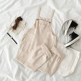 Boyfriend Schoolgirl Overall Jumpsuits - My Kawaii Space