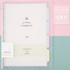 Pastel B5/A4/A5 Binder Notebook